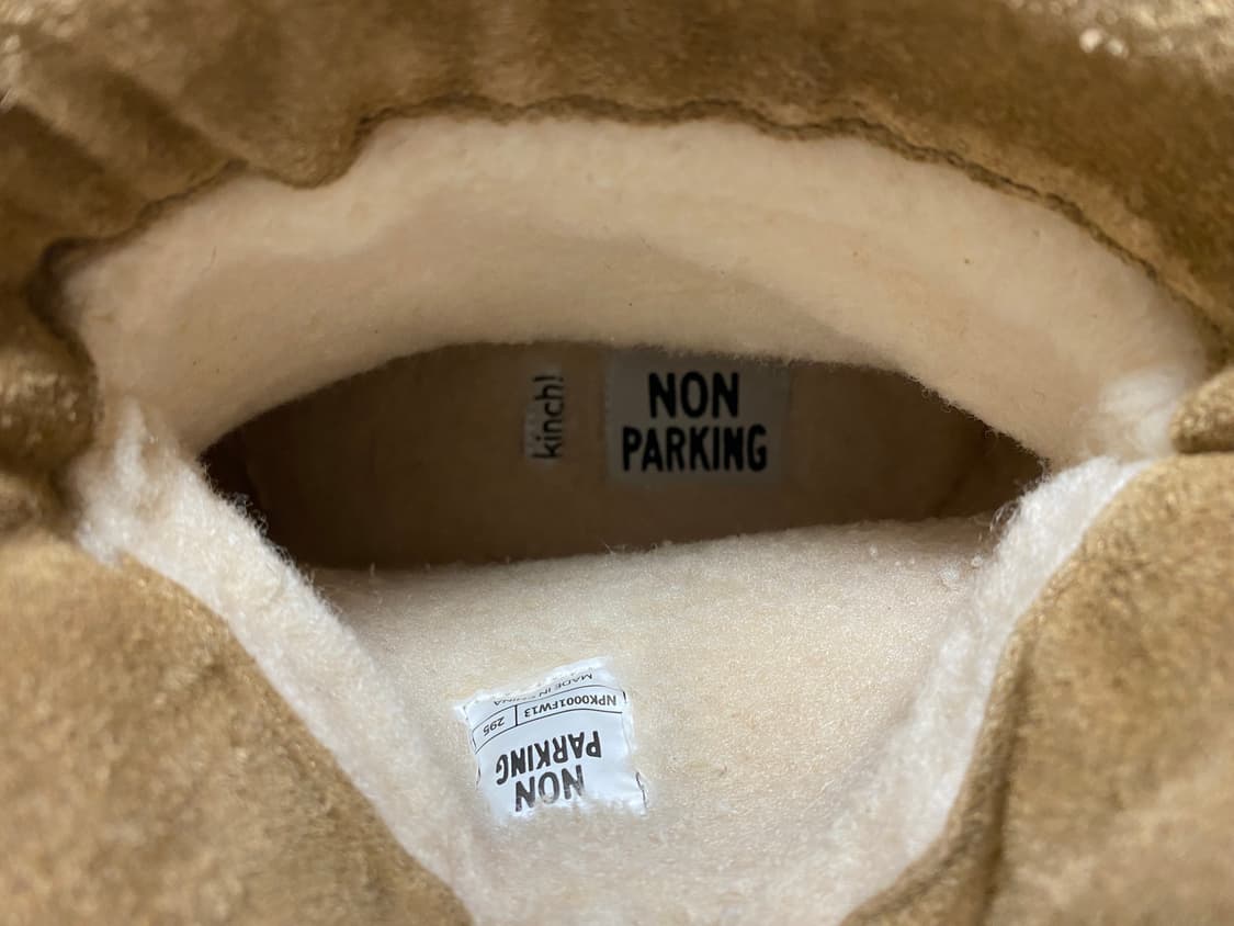 Kinchi x Non Parking N Road Boots Brown  상품이미지8