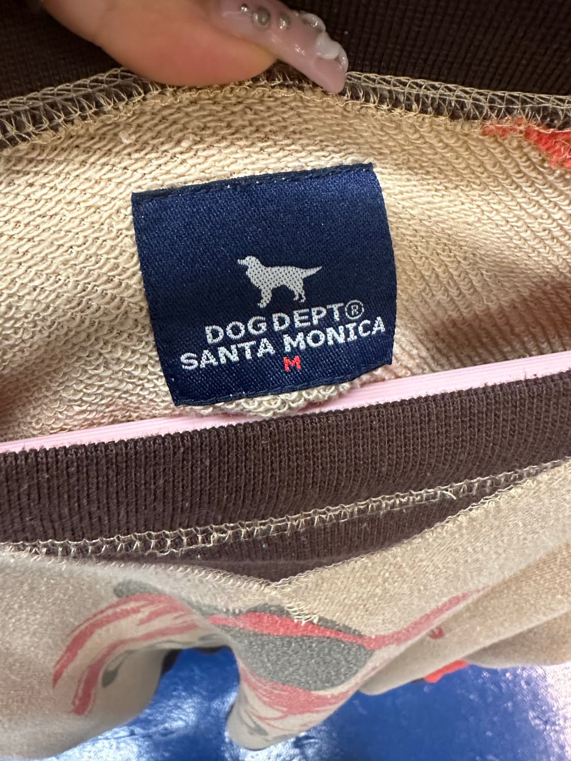 Dog dept 70s 스타일 맨투맨 상품이미지4