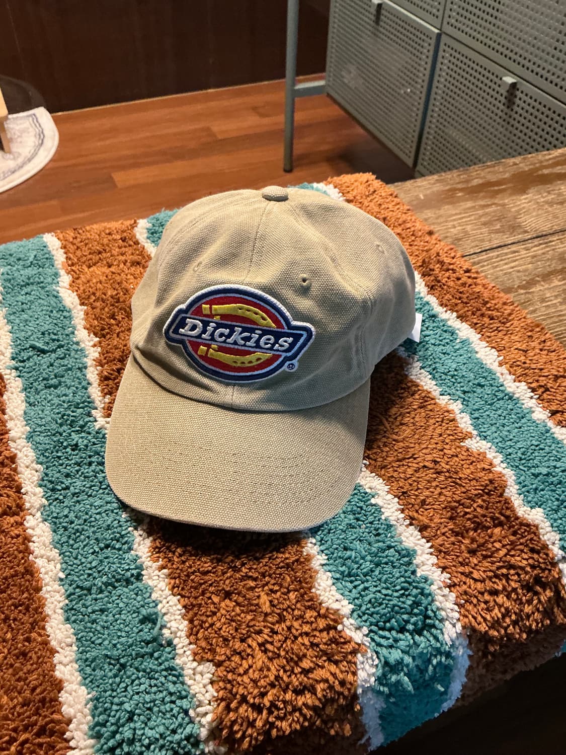 디키즈 워시드 볼캡 베이지 상품이미지1