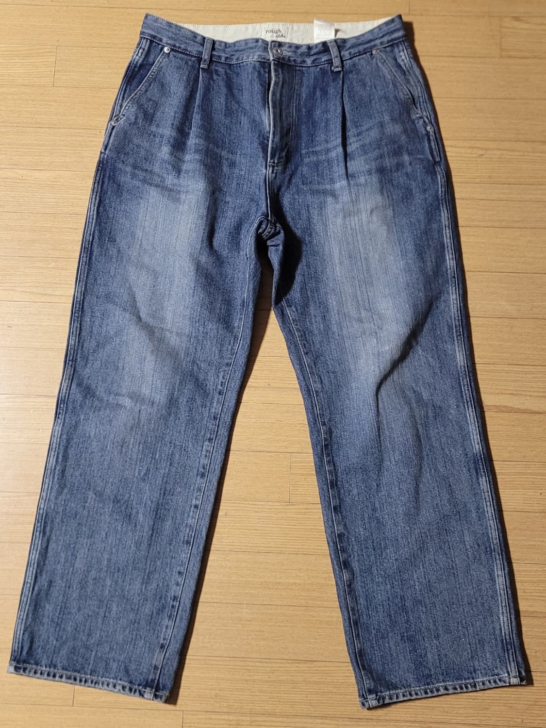 러프사이드 연청바지 34사이즈 상품이미지2