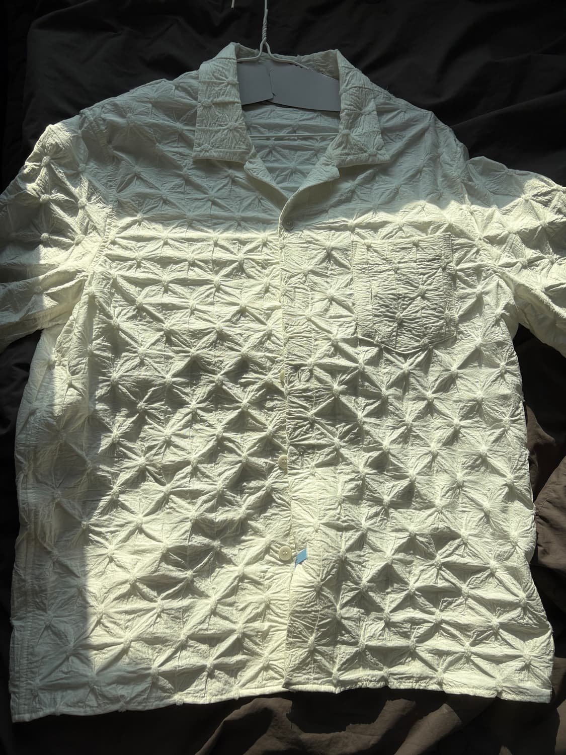 STU Embroidery Bumpy Shir M size 상품이미지4
