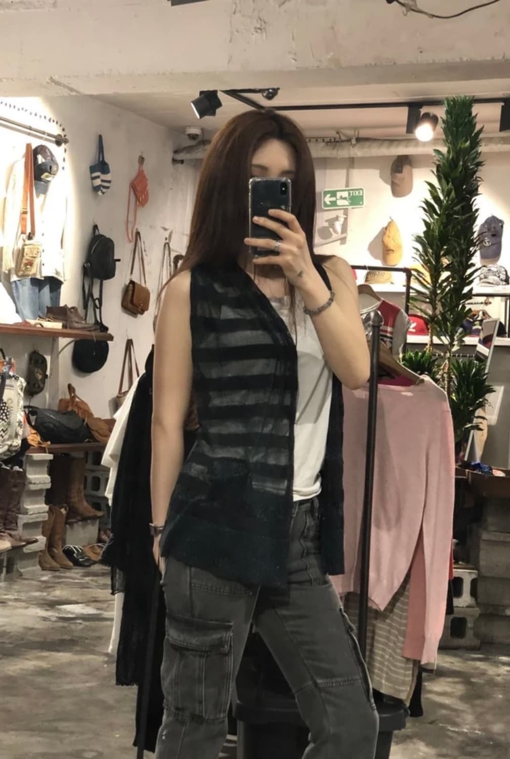 [2462]Lanvin glitter halter neck vest 상품이미지2
