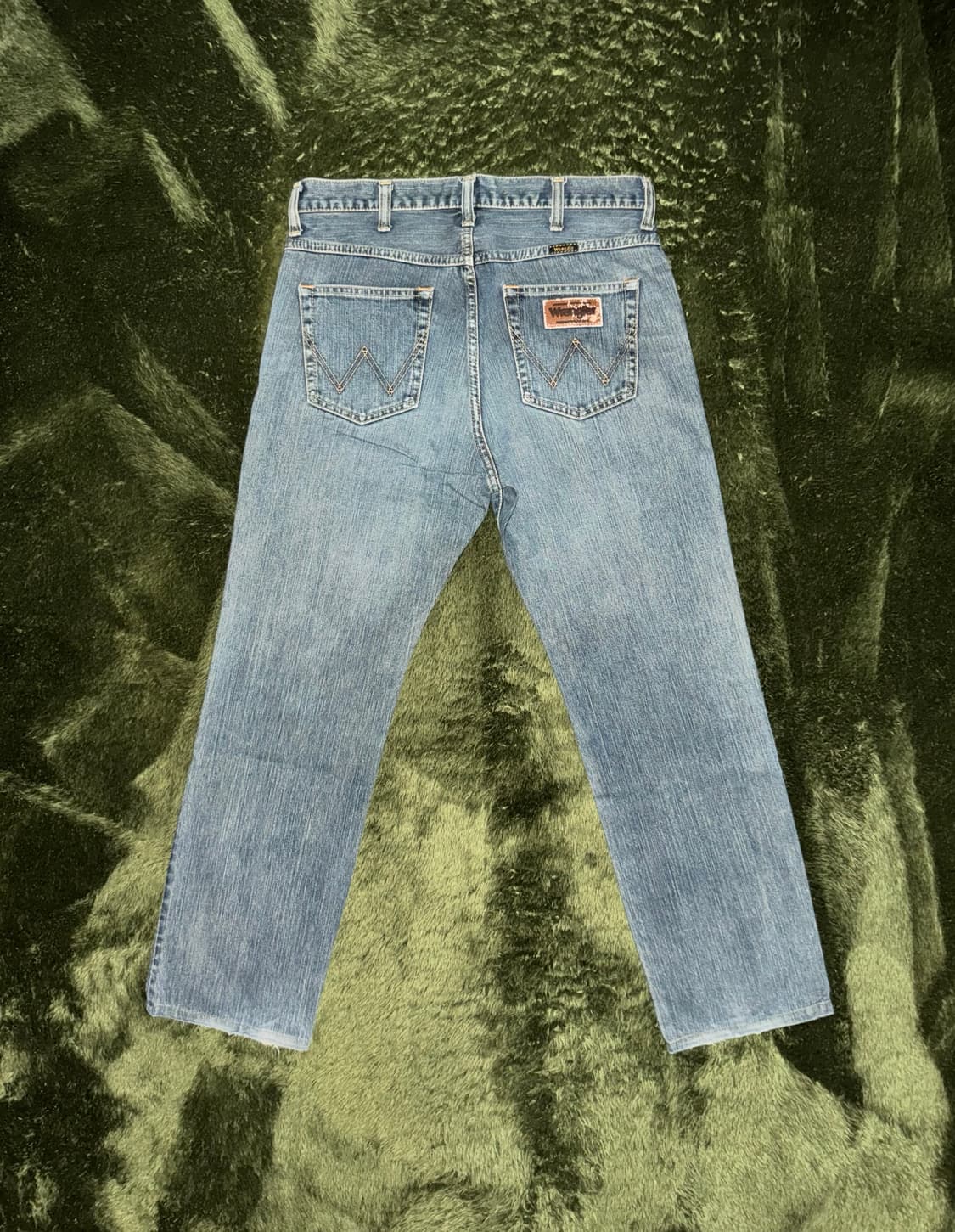 [33] wrangler 랭글러 재팬 빈티지 워시드 데님 팬츠 인디고 상품이미지7