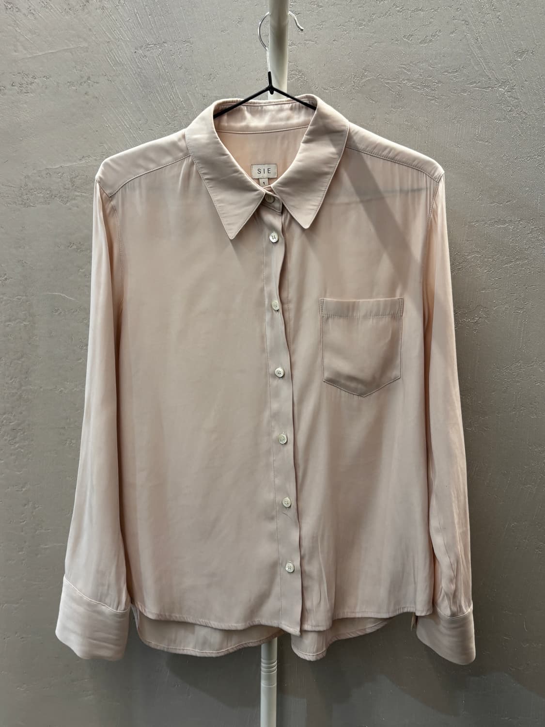 SIE 핑크 폴리 셔츠 S 사이즈 상품이미지3