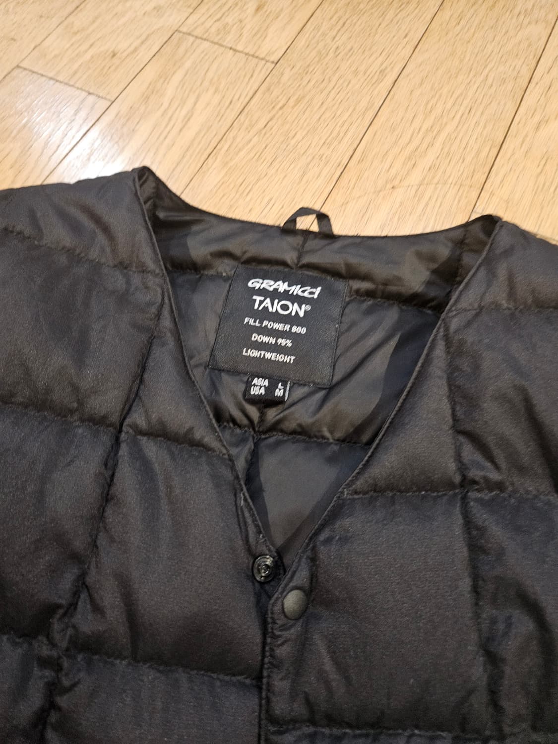 그라미치 타이온 패딩 바지,베스트 다운 셋업 팬츠 조끼 상품이미지6