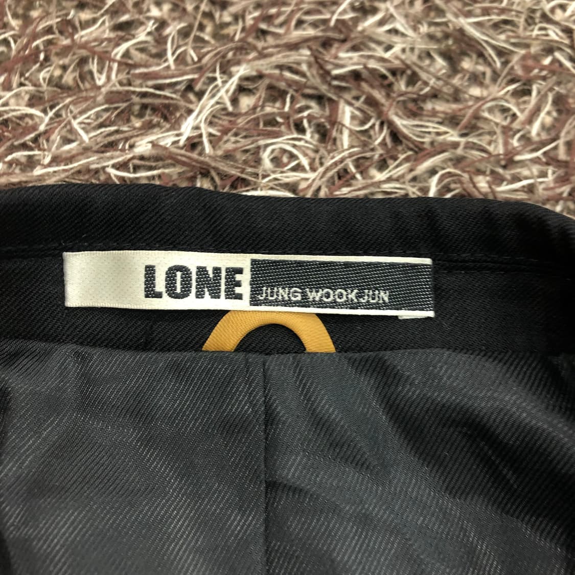 LONE 준지 정욱준 디자이너 울 블레이저 자켓 상품이미지3