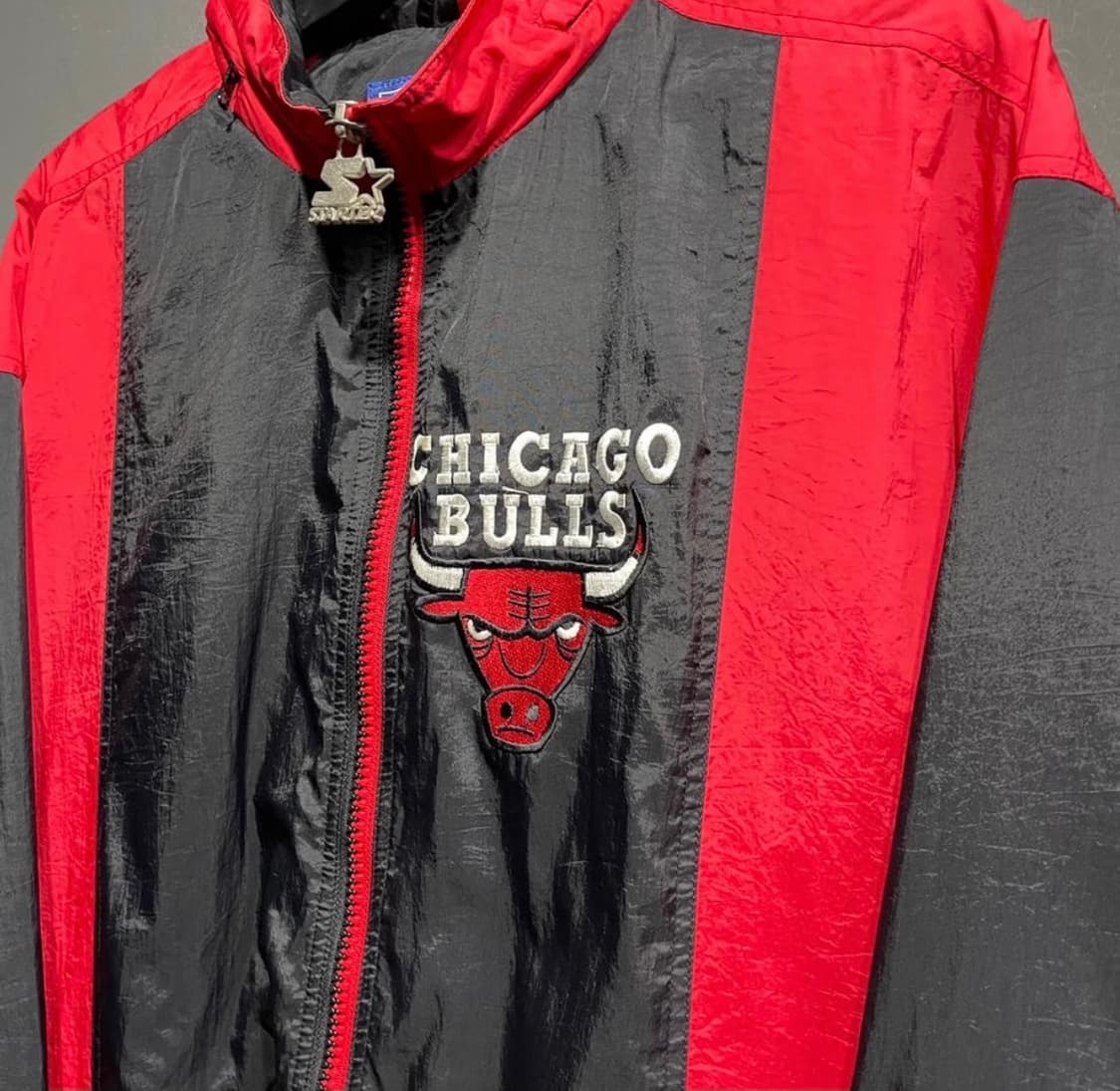 스타터 시카고불스 올드스쿨 바람막이 상품이미지3