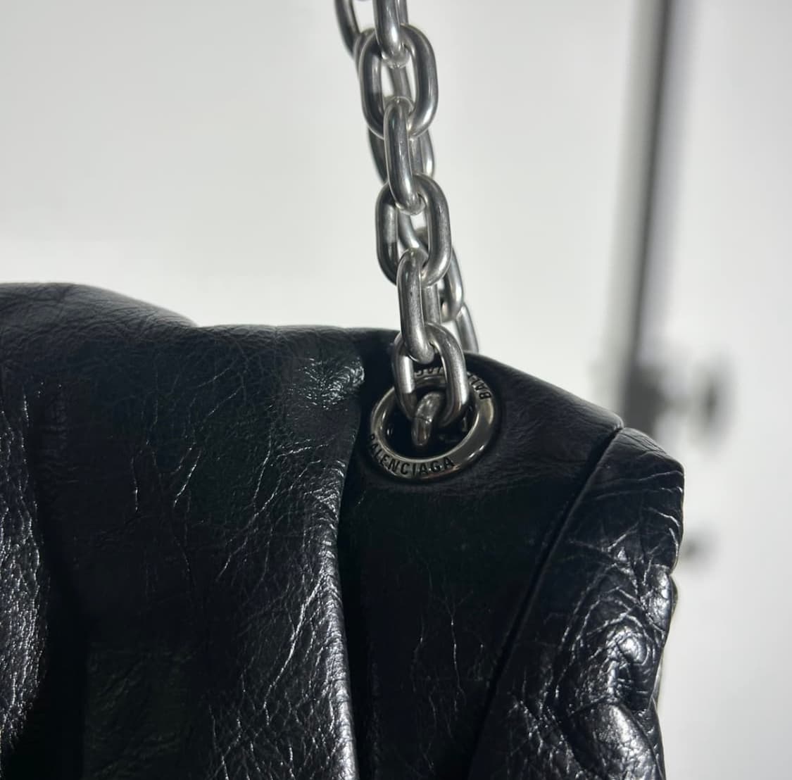 발렌시아가 모나코 미디움 실버 체인백 상품이미지6