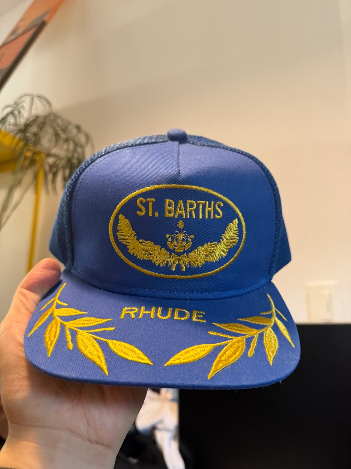RHUDE ST. BARTHS 트러커 캡 상품이미지1