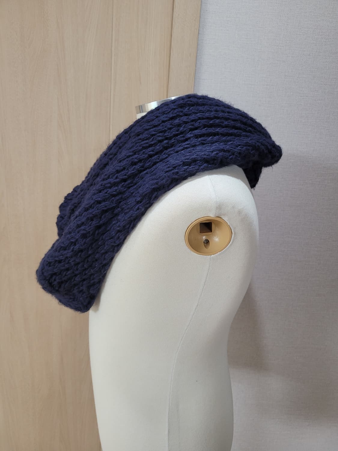 코데즈컴바인 니트 넥워머 네이비 상품이미지6