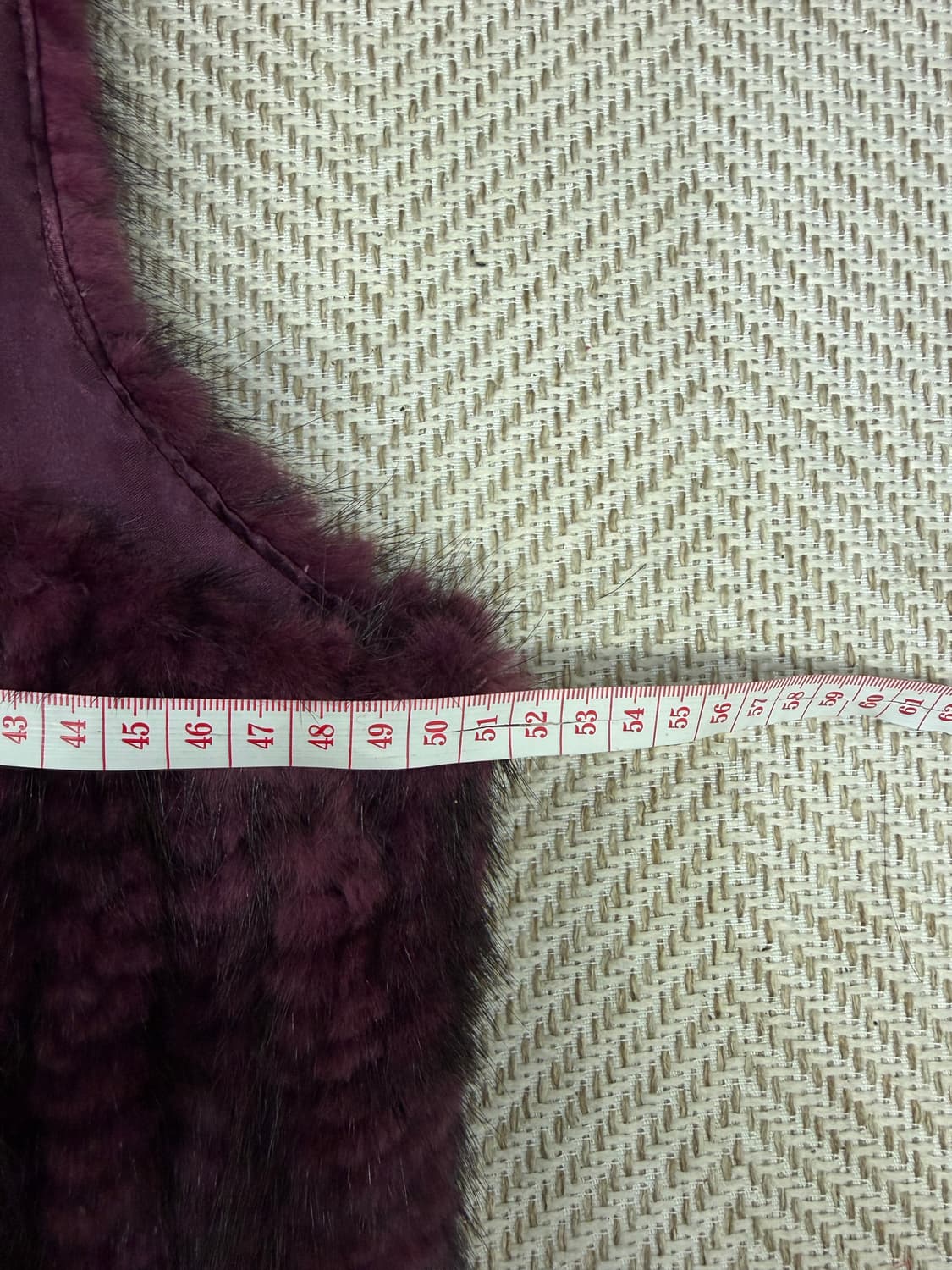 정품) Anivee Collection 밍크 퍼 베스트 L 상품이미지7