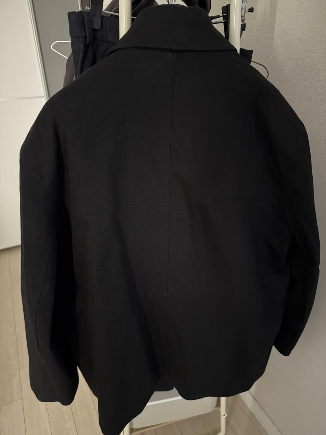 Yiyae 오버핏 하프코트 M 상품이미지3