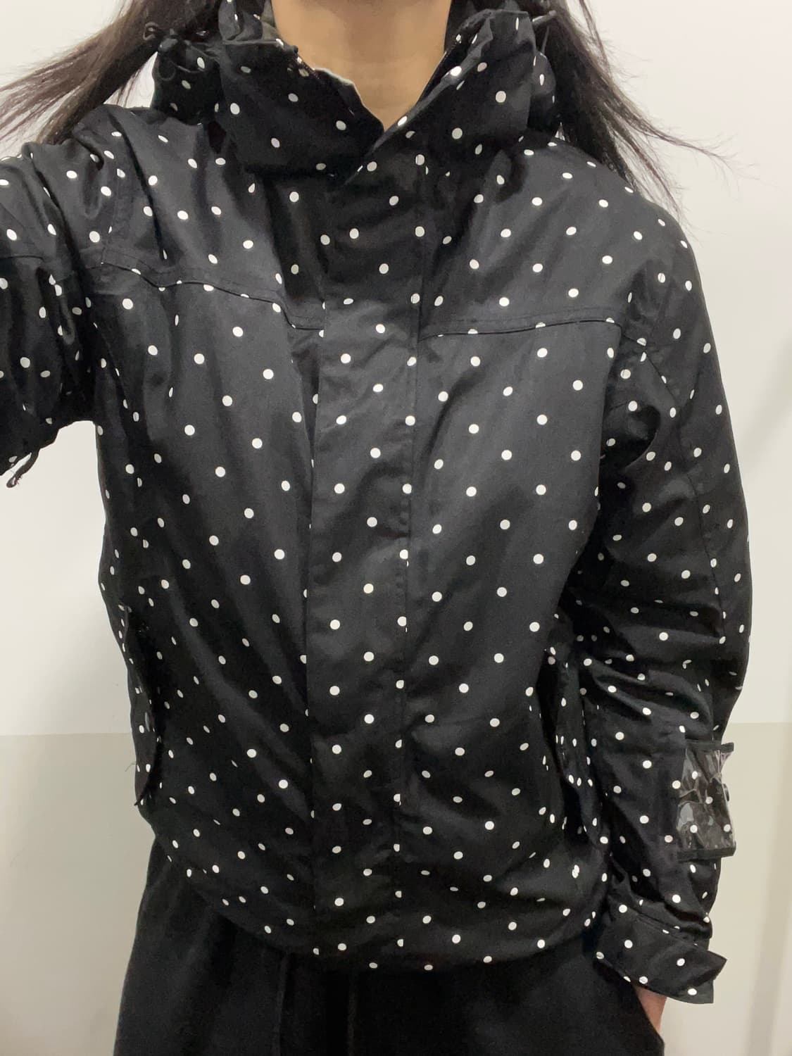 (빈티지) VAXPOT 폴카도트 땡땡이 스노우보드 패딩 상품이미지1