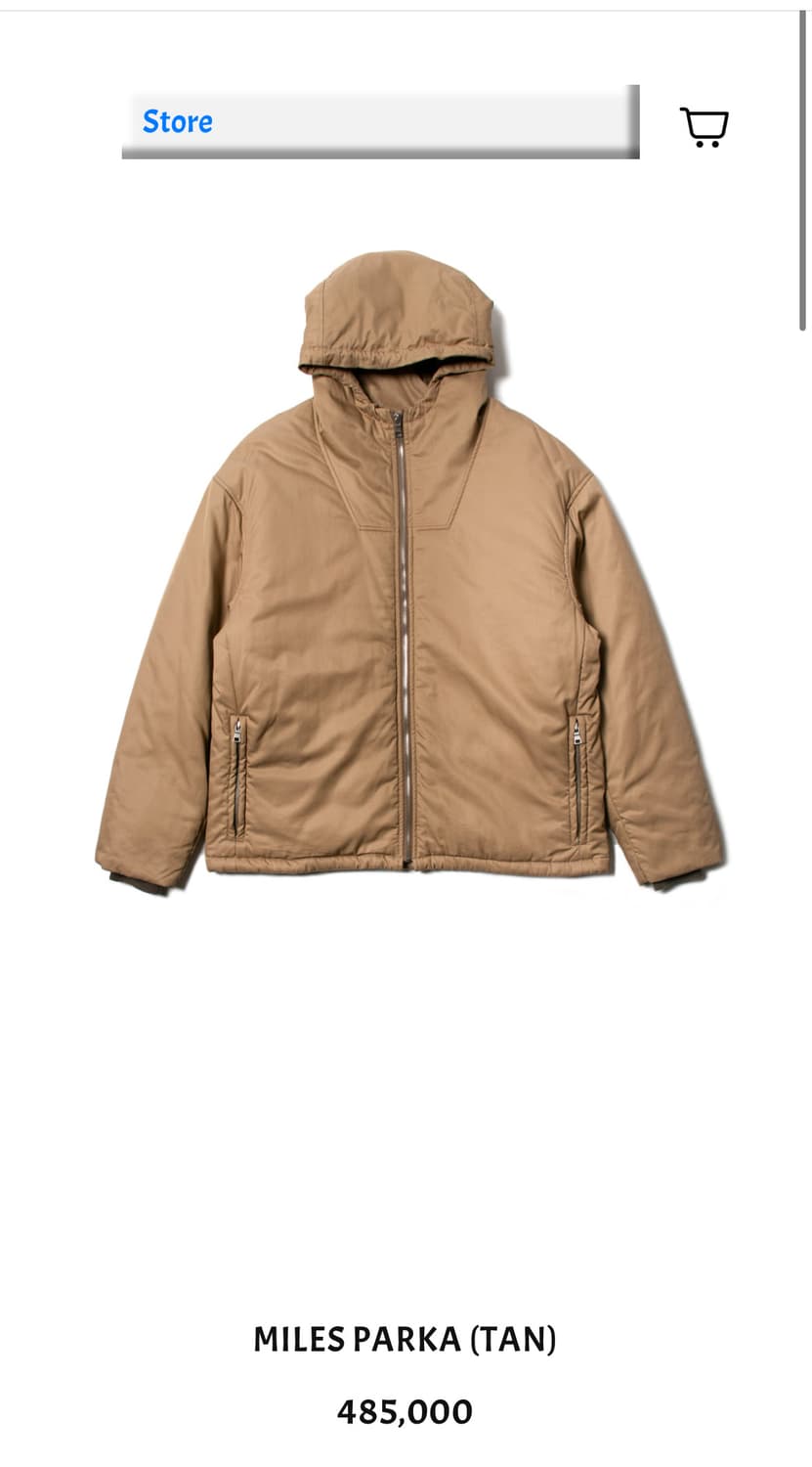 더  뤡코즈 마일즈파카 2사이즈 (1싸이즈 교환가눙) 상품이미지1