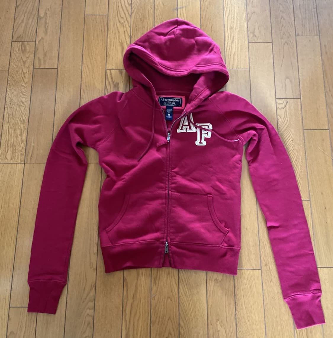 아베크롬비 보르도 스웻후드집업 상품이미지1