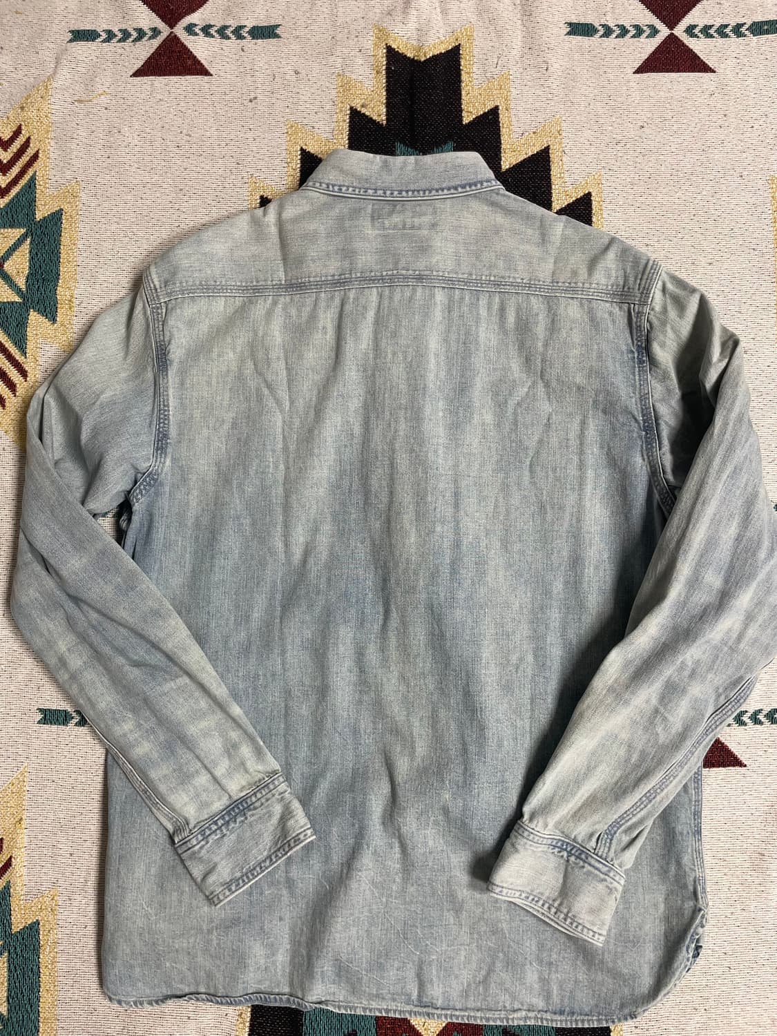 RRL 샴브레이 워크셔츠(L) 상품이미지4