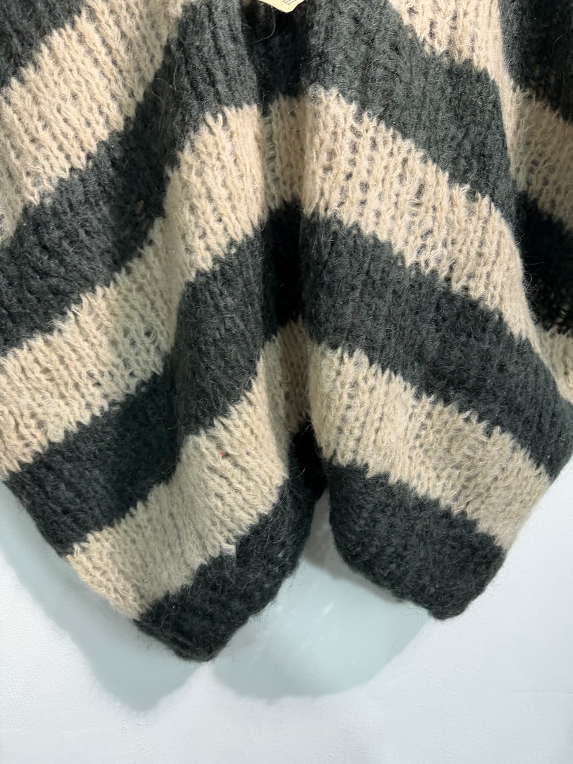 [F] (새상품)네팔 모헤어 케이프 프리사이즈 상품이미지7