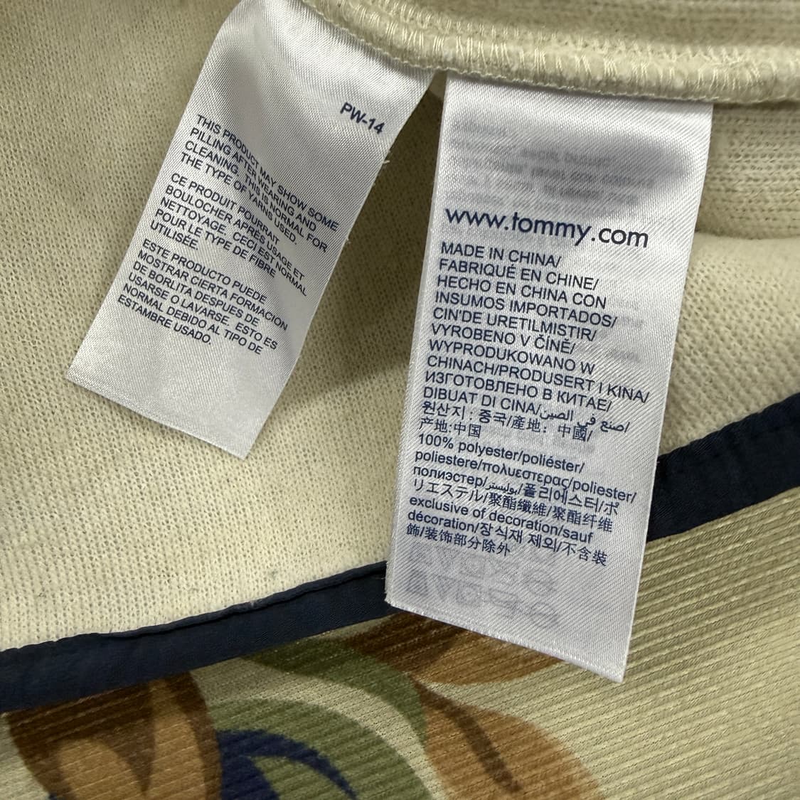 (M)타미힐피거 타미진르 쉐르파 후리스 자켓 상품이미지3