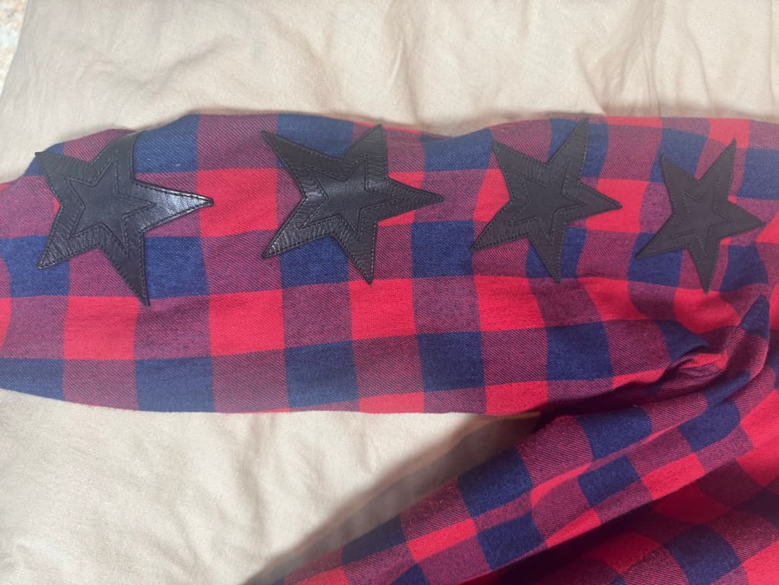 크롬하츠 레더패치 셔츠 XL 상품이미지2