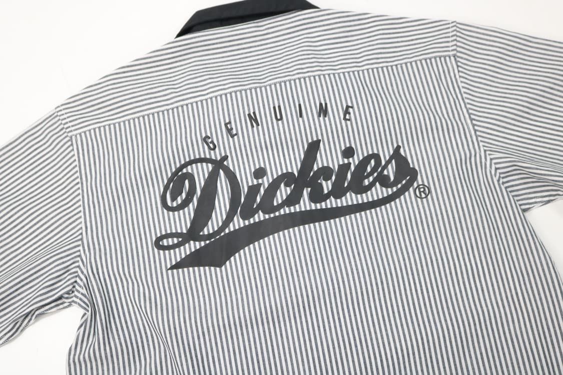 Dickies 디키즈 빈티지 히코리 스트라이프 오픈칼라 워크 셔츠 2L 상품이미지7