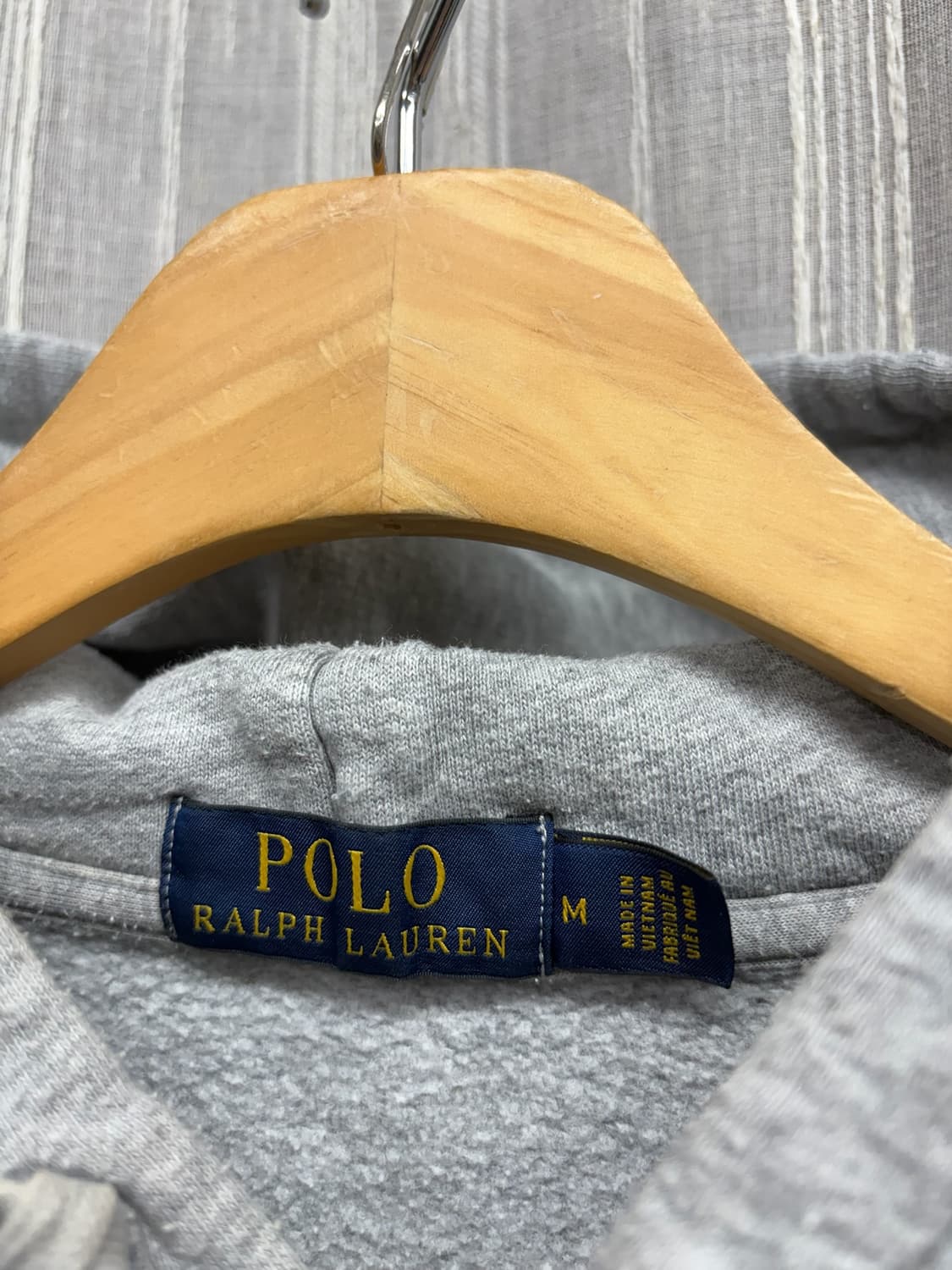 폴로 랄프로렌 그레이 빅포니 후드티 상품이미지4