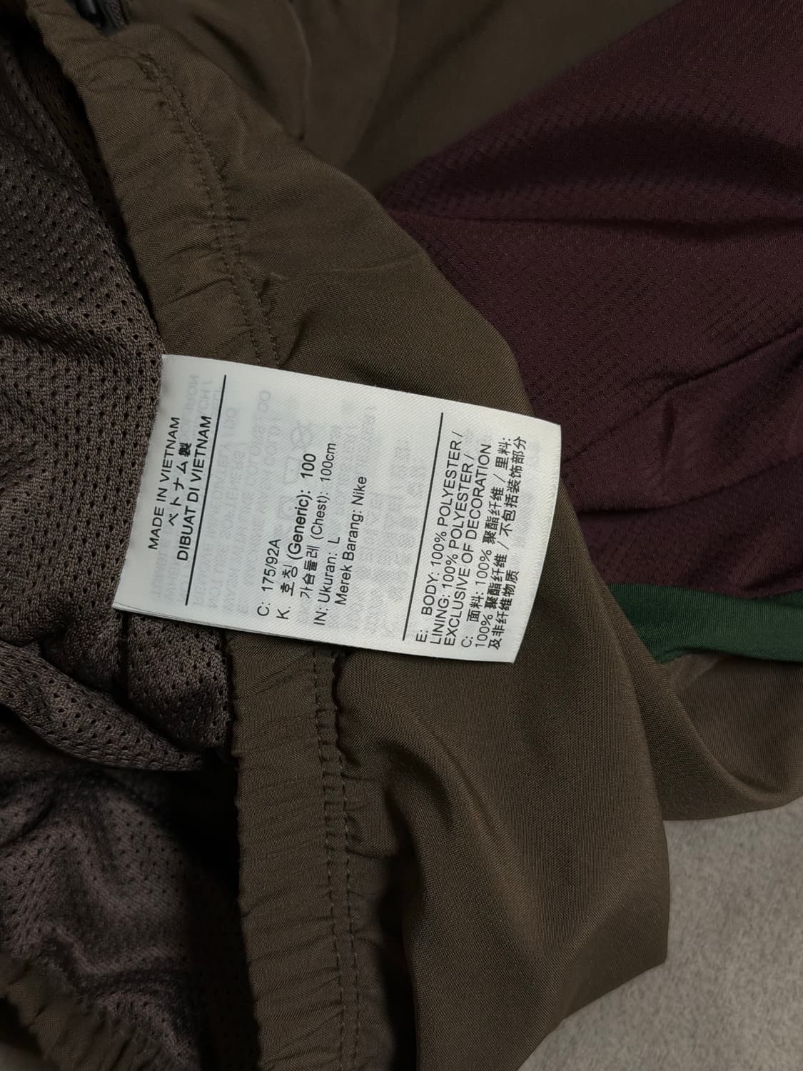 나이키 우븐 윈드브레이커 L 상품이미지4