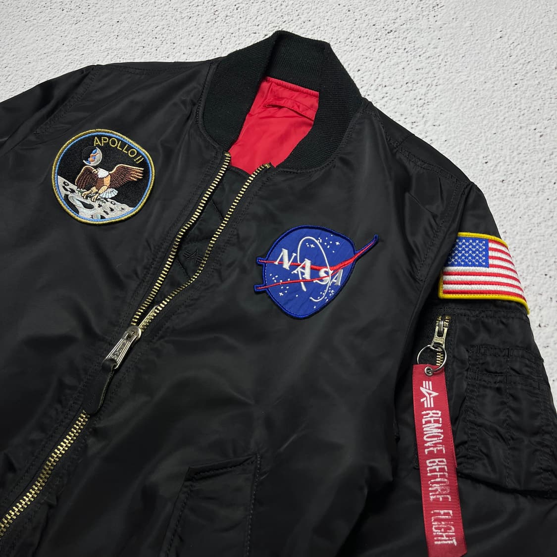 Alpha Industries MA-1 Apollo Flight Jack 상품이미지3