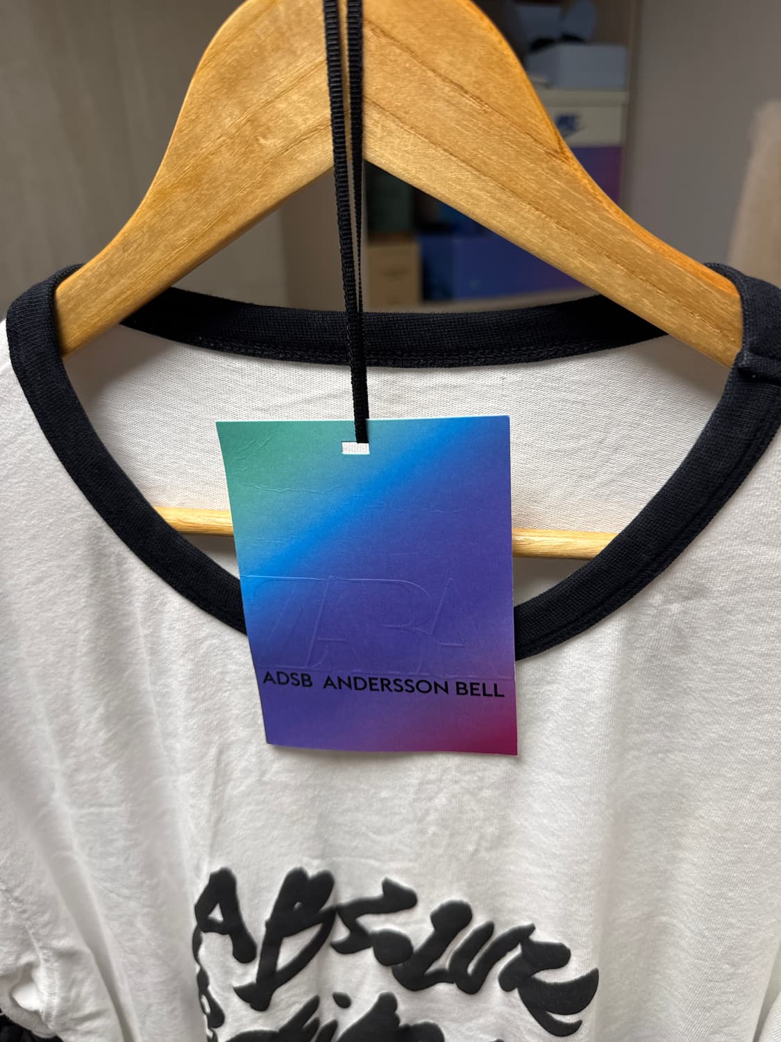 자라 앤더슨벨 초회판 립 콘트라스트 티셔츠 XL 상품이미지8