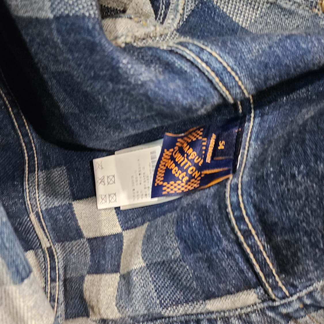 루이비통 퍼렐 다미에 신상 데님 셋업 상품이미지9