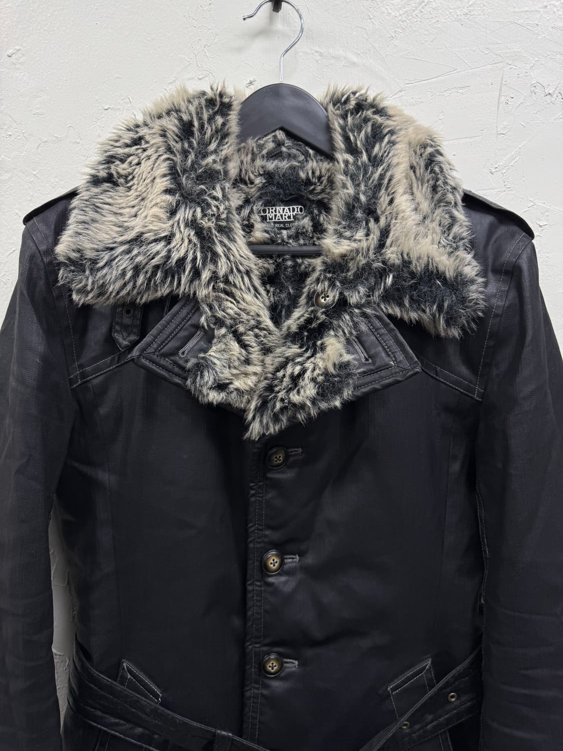 Tornado mart 00s vkei trimming fur coati 상품이미지3