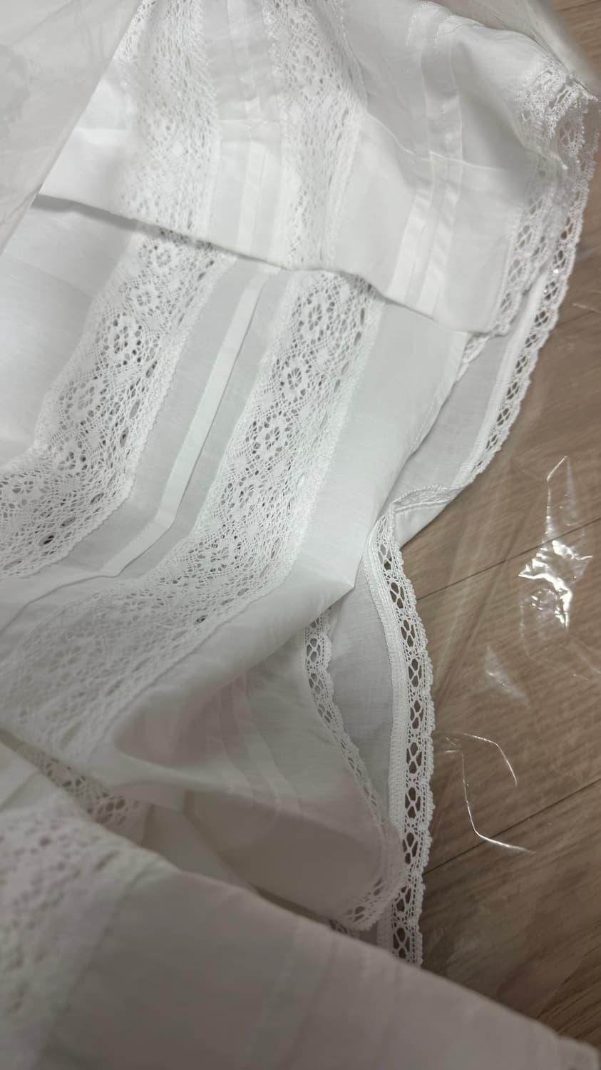 플레타 플레따 드레스 113 쉬어 레이스 롱 원피스 상품이미지10