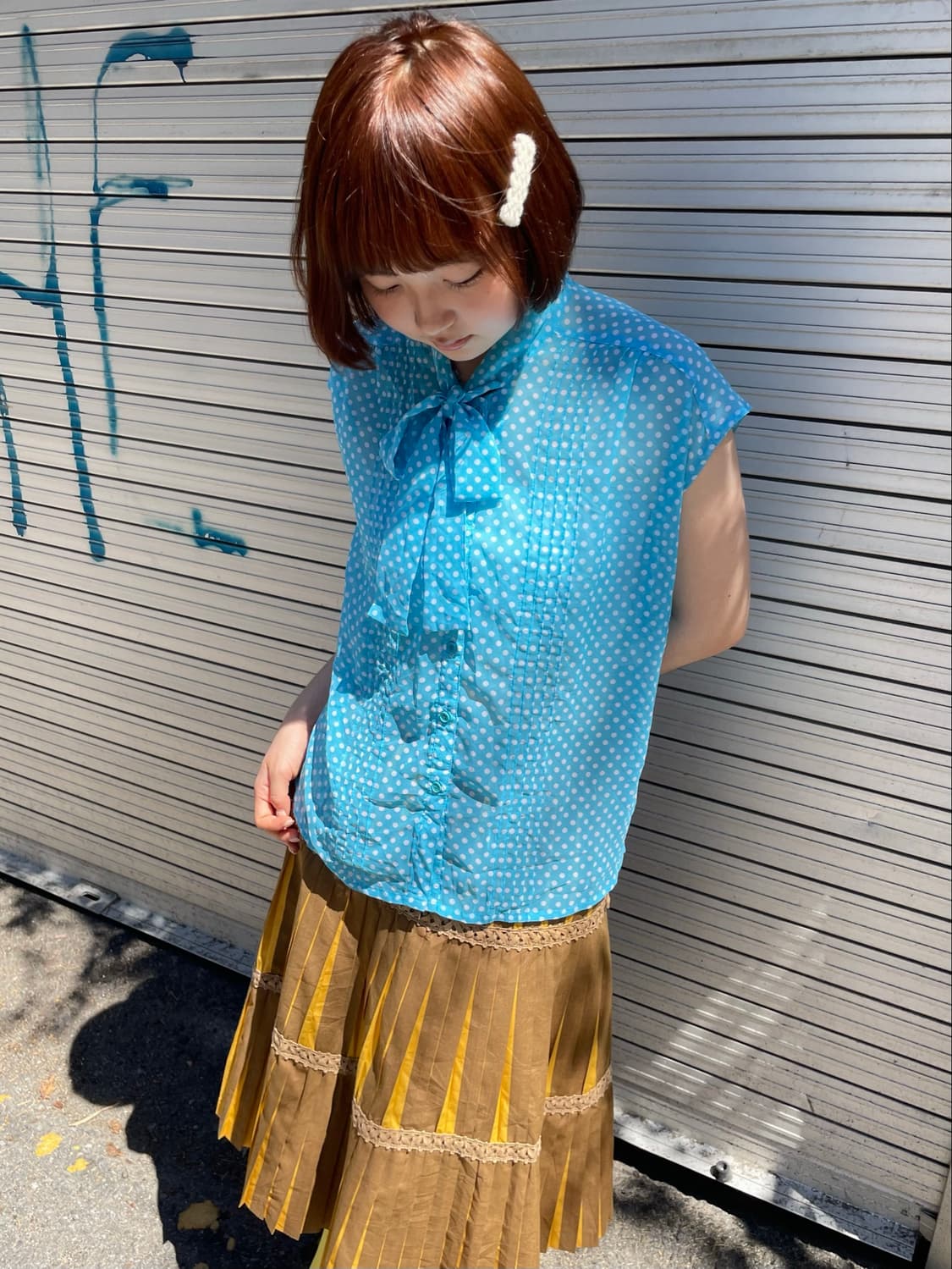 dot blouse 상품이미지2