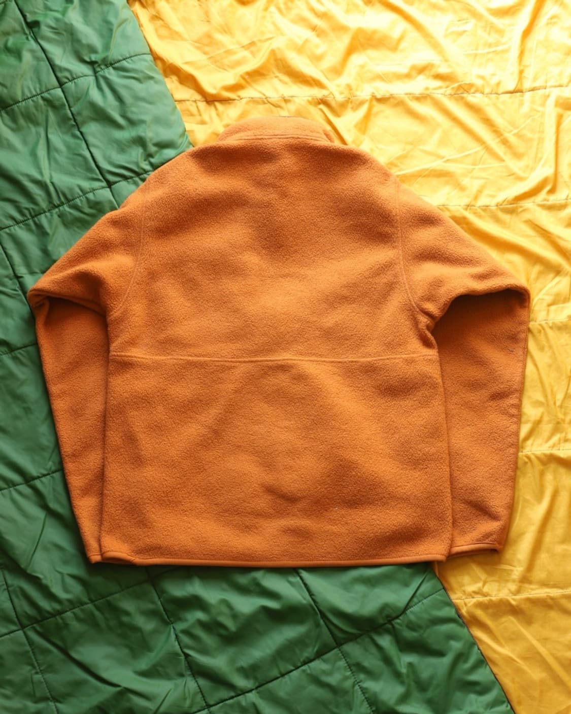 파타고니아 빈티지 00s 마수피얼 신칠라 하프집업 플리스 오렌지 S 상품이미지9