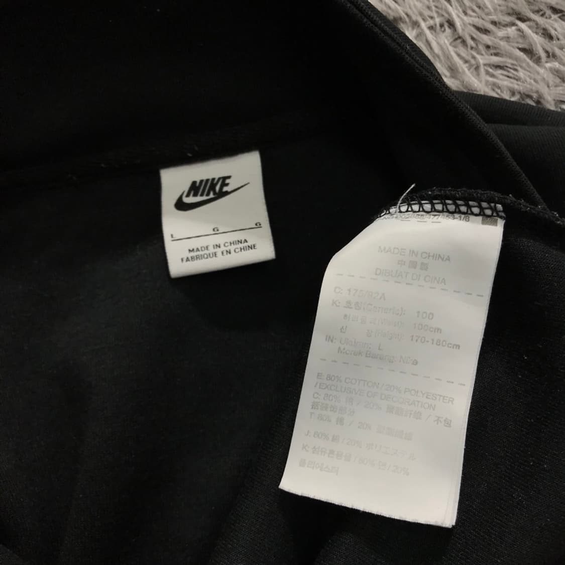 [[L, 공용] 나이키(NIKE) 솔로 스우시 쿼터집티셔츠 상품이미지4