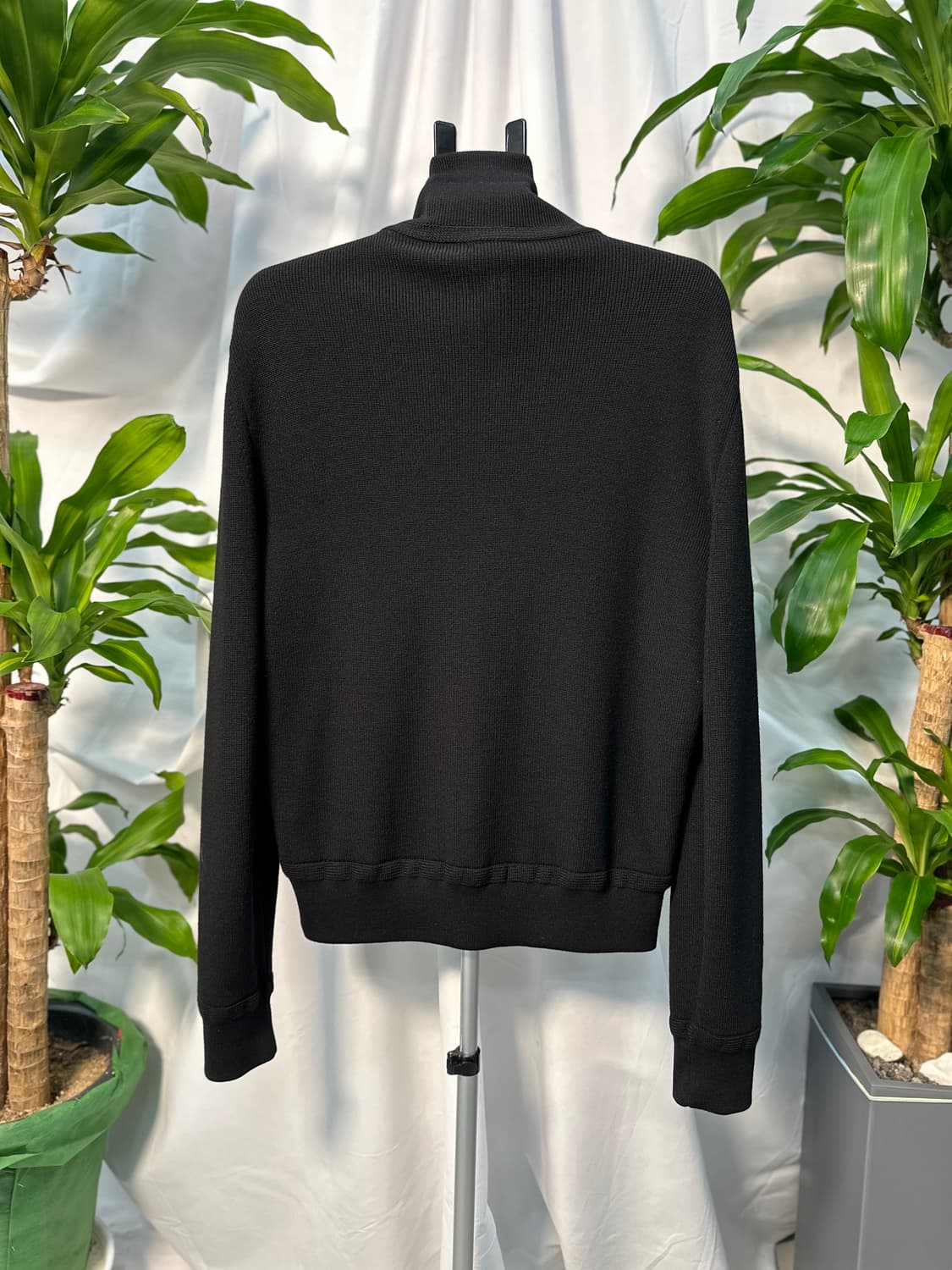 (52) 톰포드 울 블렌드 니트패딩 블랙 상품이미지5