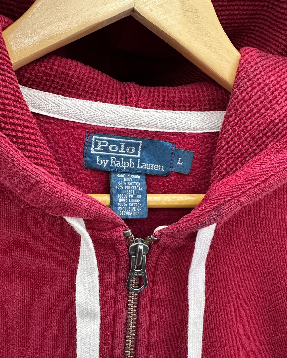 (L)폴로 써멀 후드집업-M1333 상품이미지2