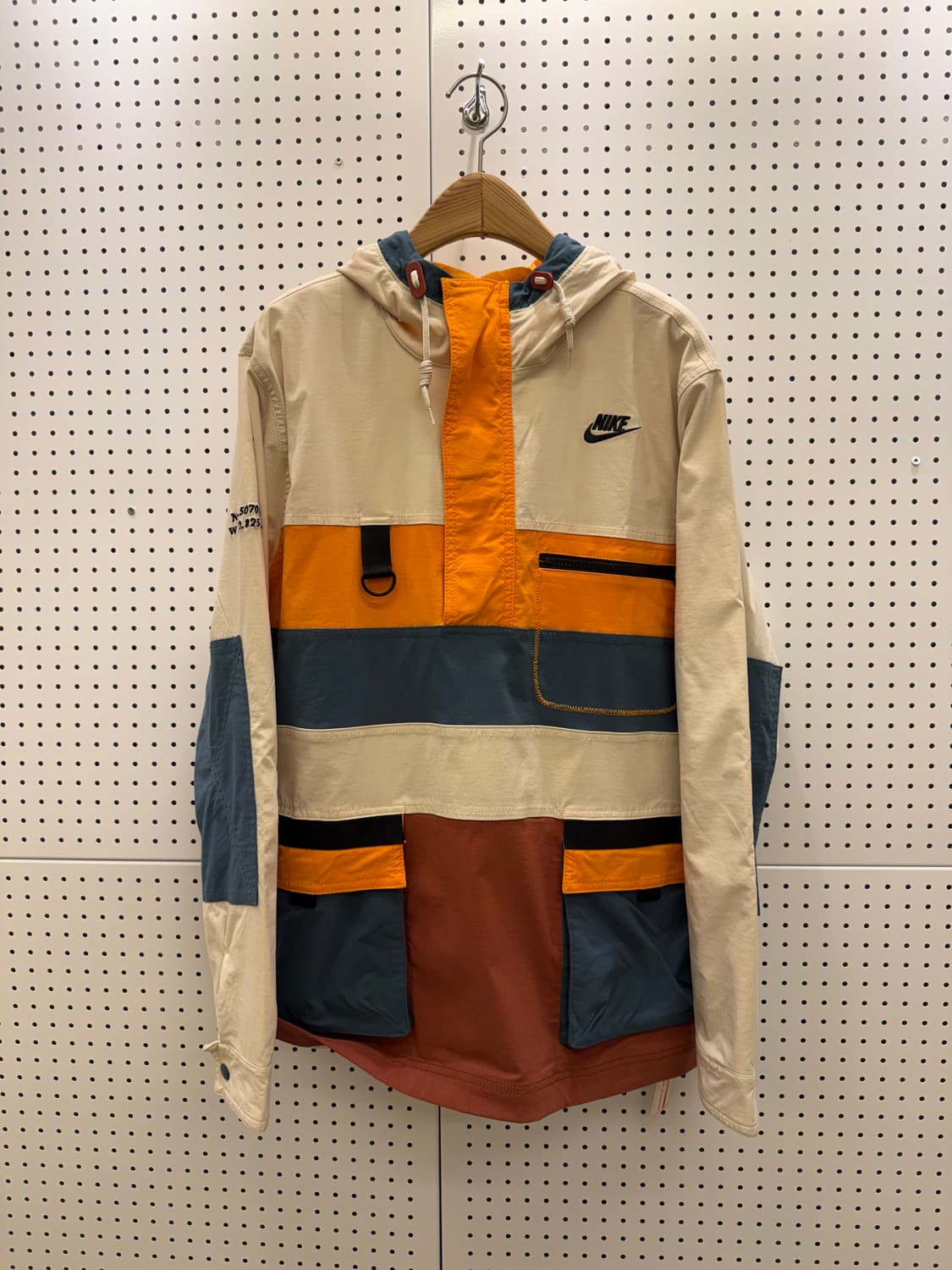 나이키 나일론 올드스쿨 무드 멀티포켓 아노락 U740 상품이미지2