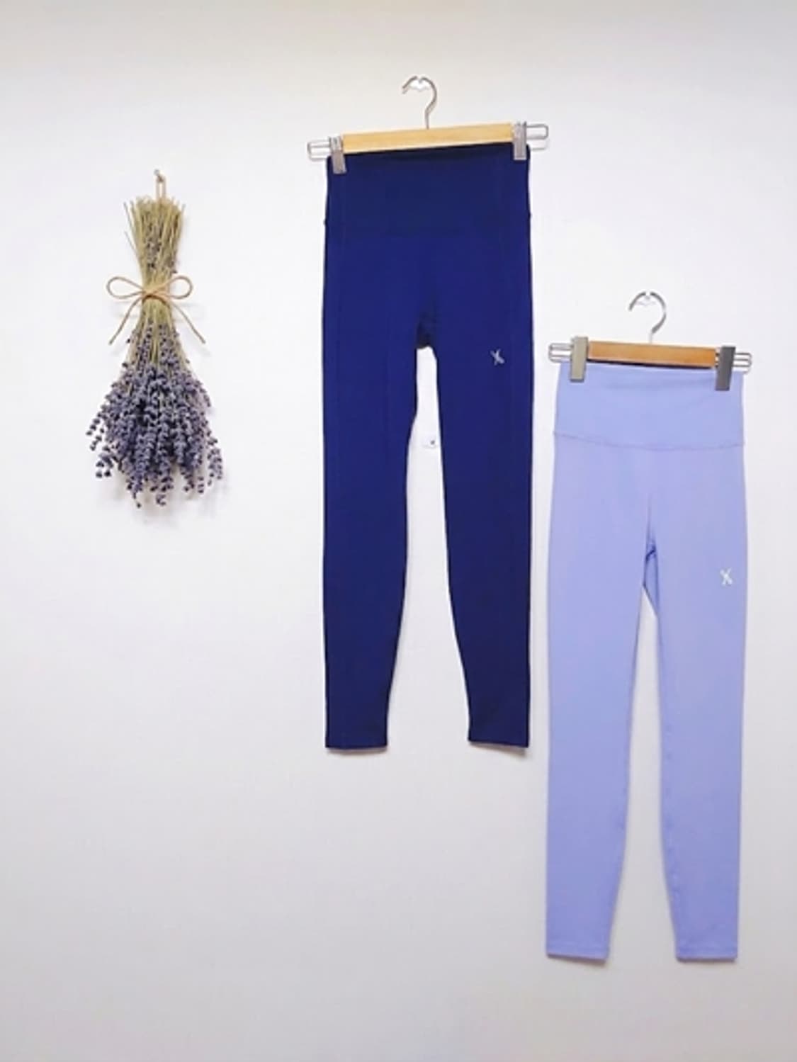 2종일괄 젝시믹스 필라테스 레깅스 M 블루라벤더 상품이미지3