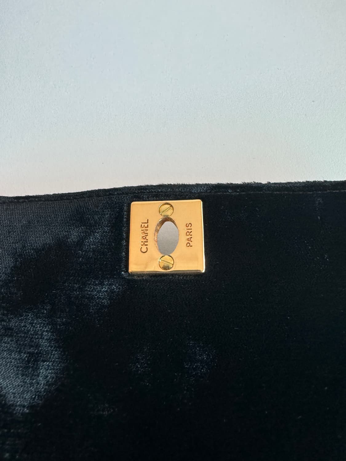 빈티지 샤넬 벨벳 숄더백 상품이미지6