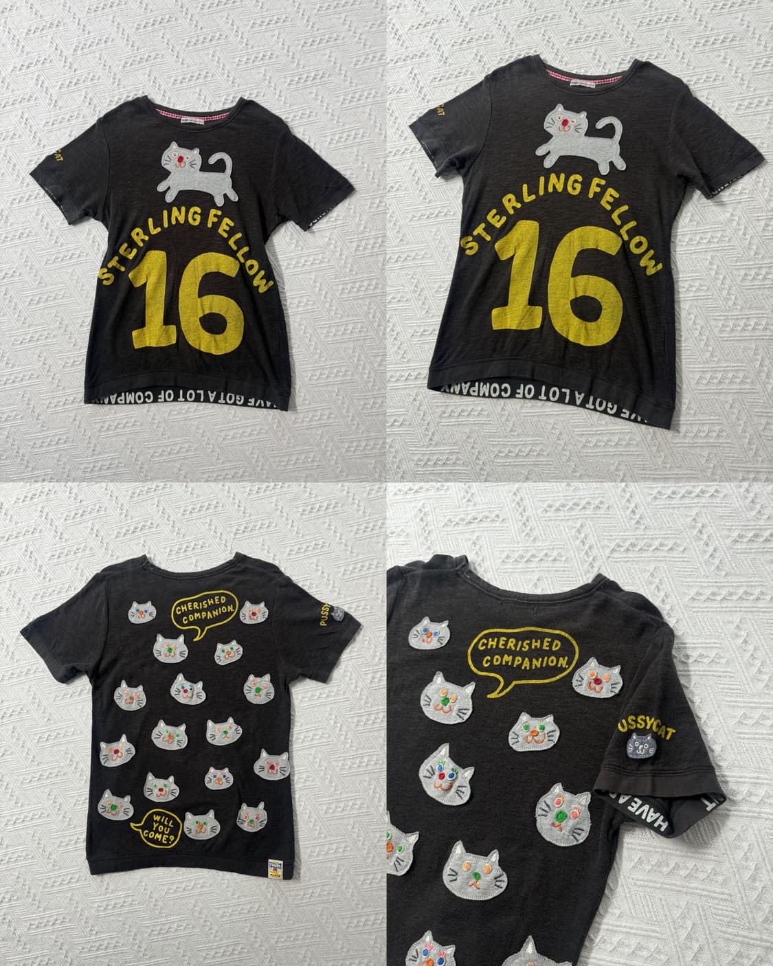 캣츠 패치 노르딕 티 캐시미어 머플러 데님 스커트 4pcs SET 상품이미지8