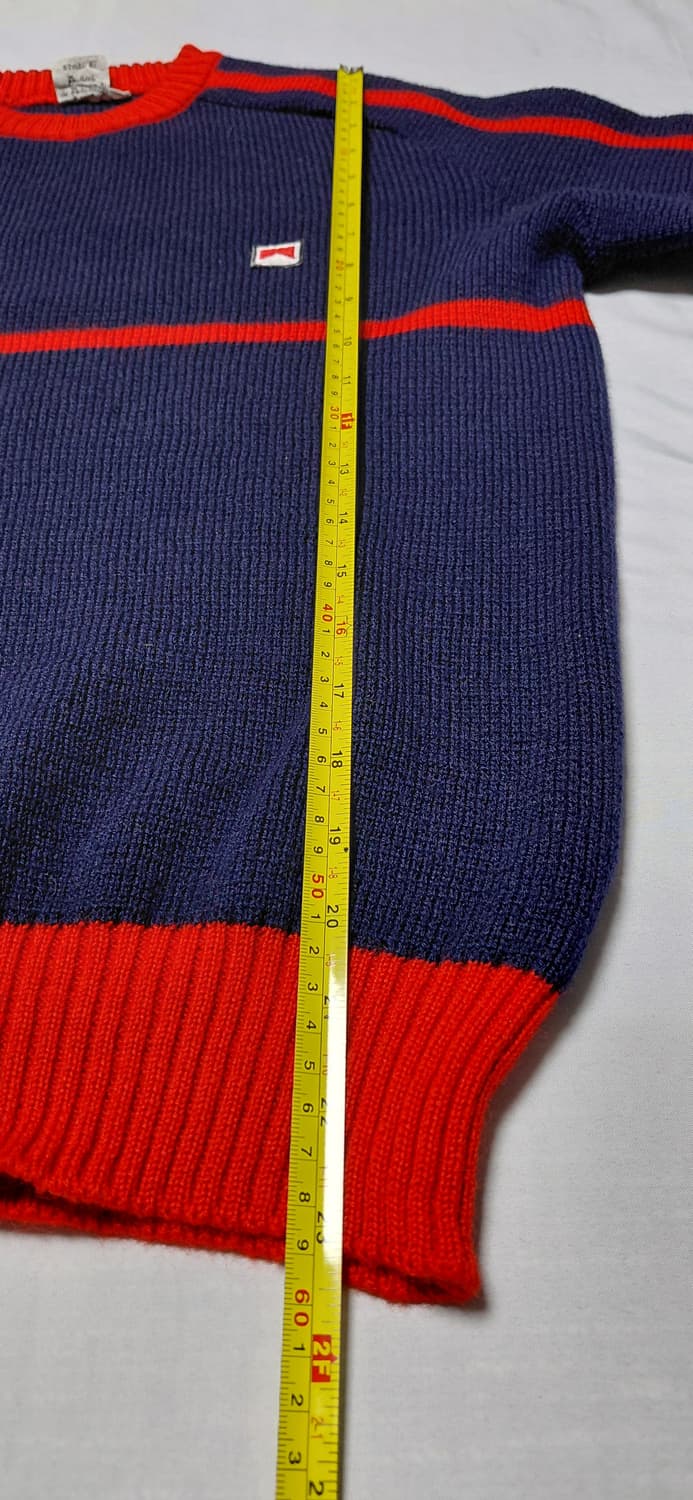 80s 말보로 x 안드레아 드 아다미치 레이싱 니트 (무료배송) 상품이미지9