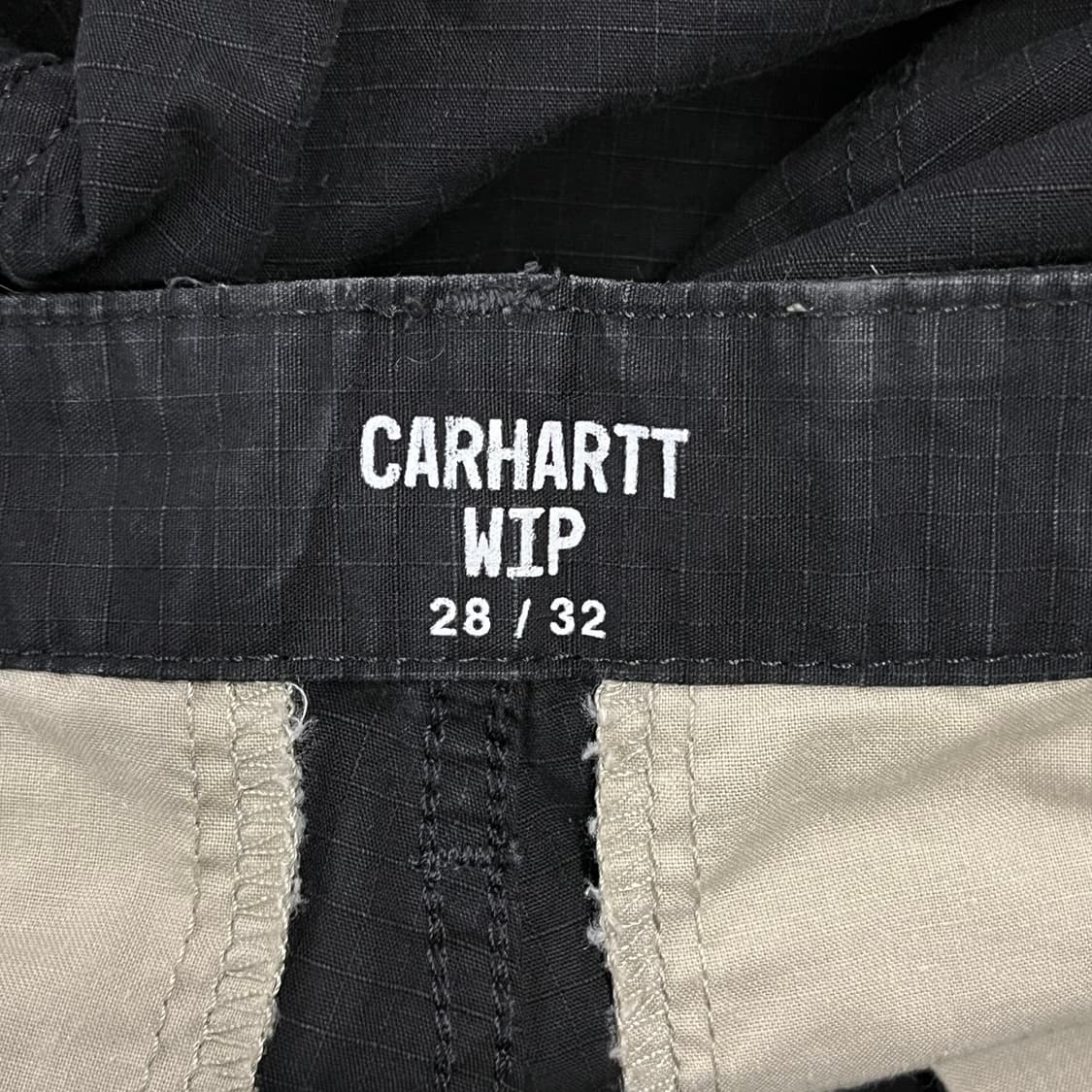 [정품] 칼하트 WIP 블랙 카고 바지 b14 상품이미지4