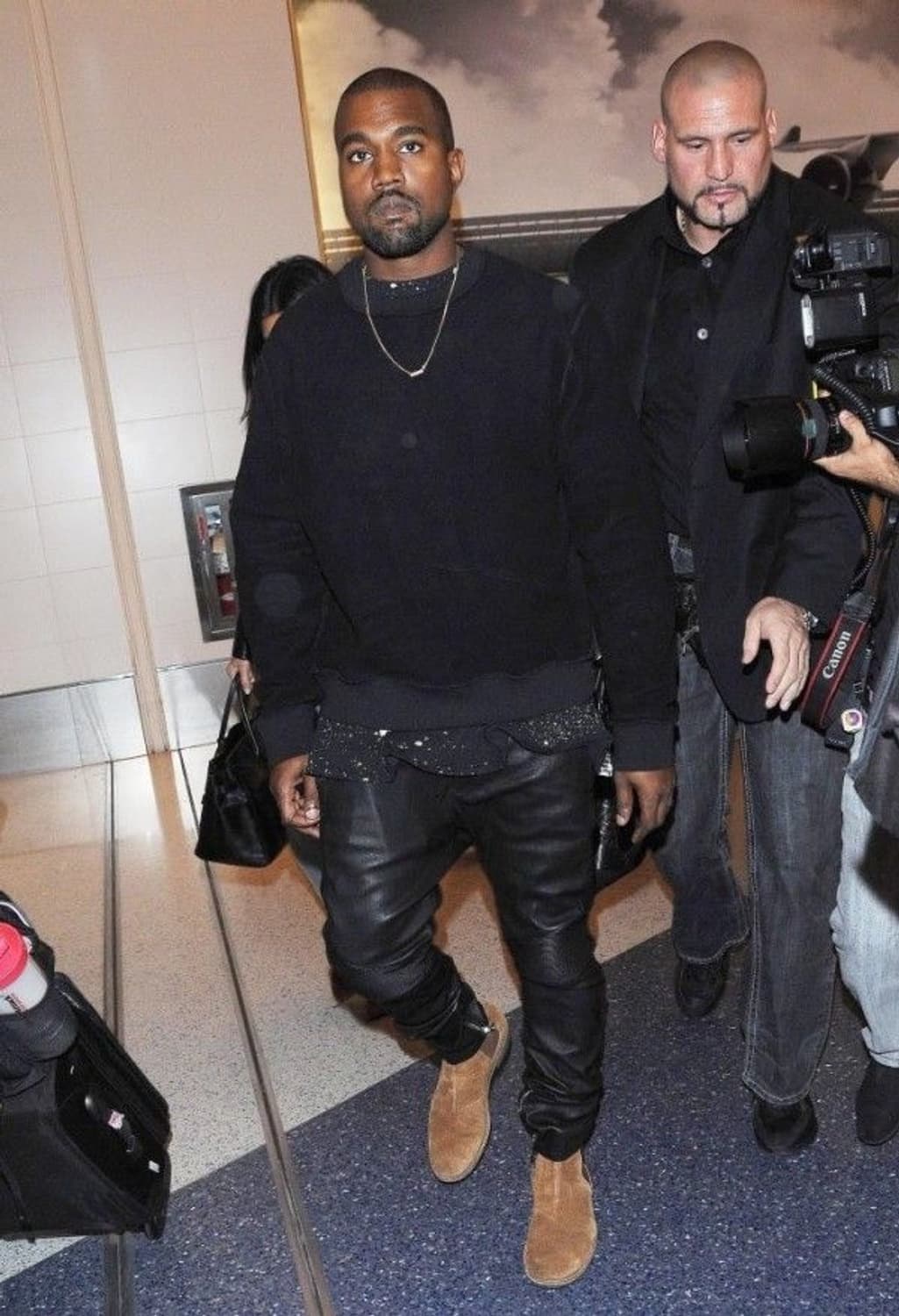 발렌시아가 칸예 코팅진 왁스 데님 팬츠 상품이미지1