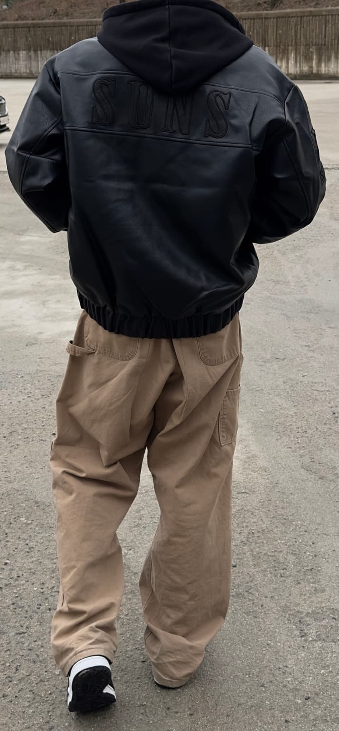 Nba leather jacket 상품이미지1