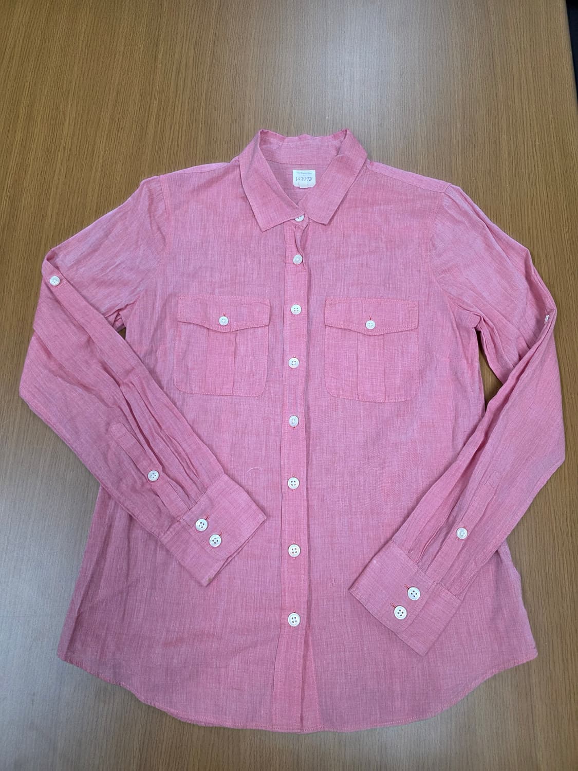 J.CREW 제이크루 여성 투포켓 셔츠 S 상품이미지1