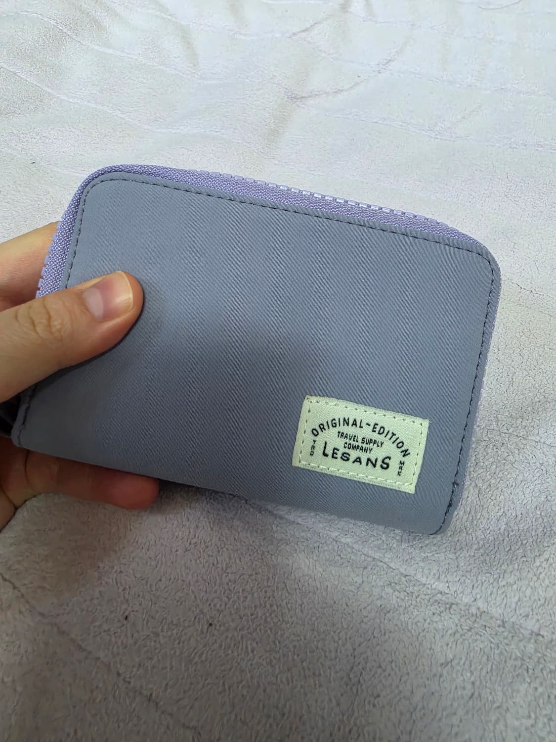 라벤더 카드지갑 상품이미지1