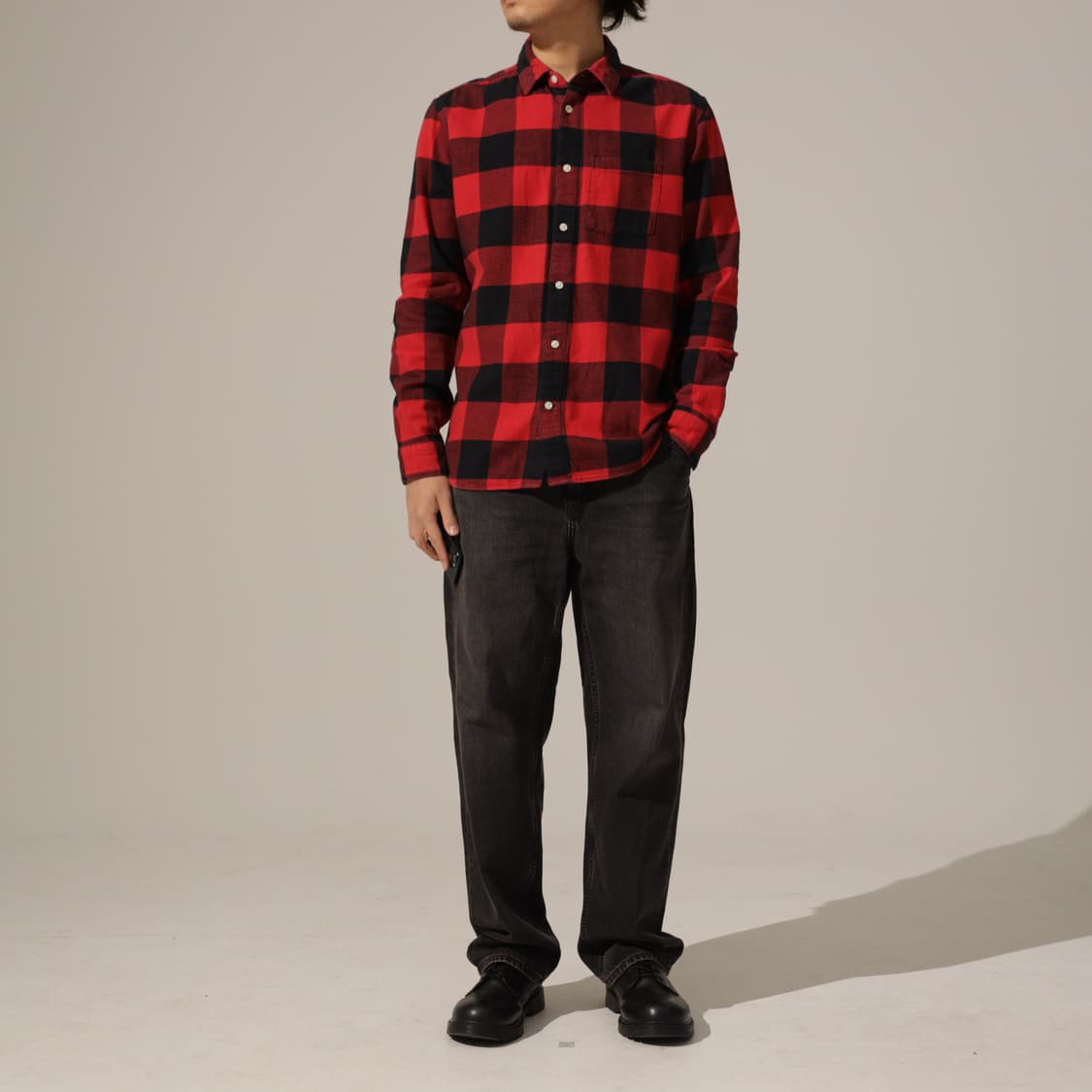 GAP 갭 오가닉코튼 체크 플란넬 셔츠 상품이미지6