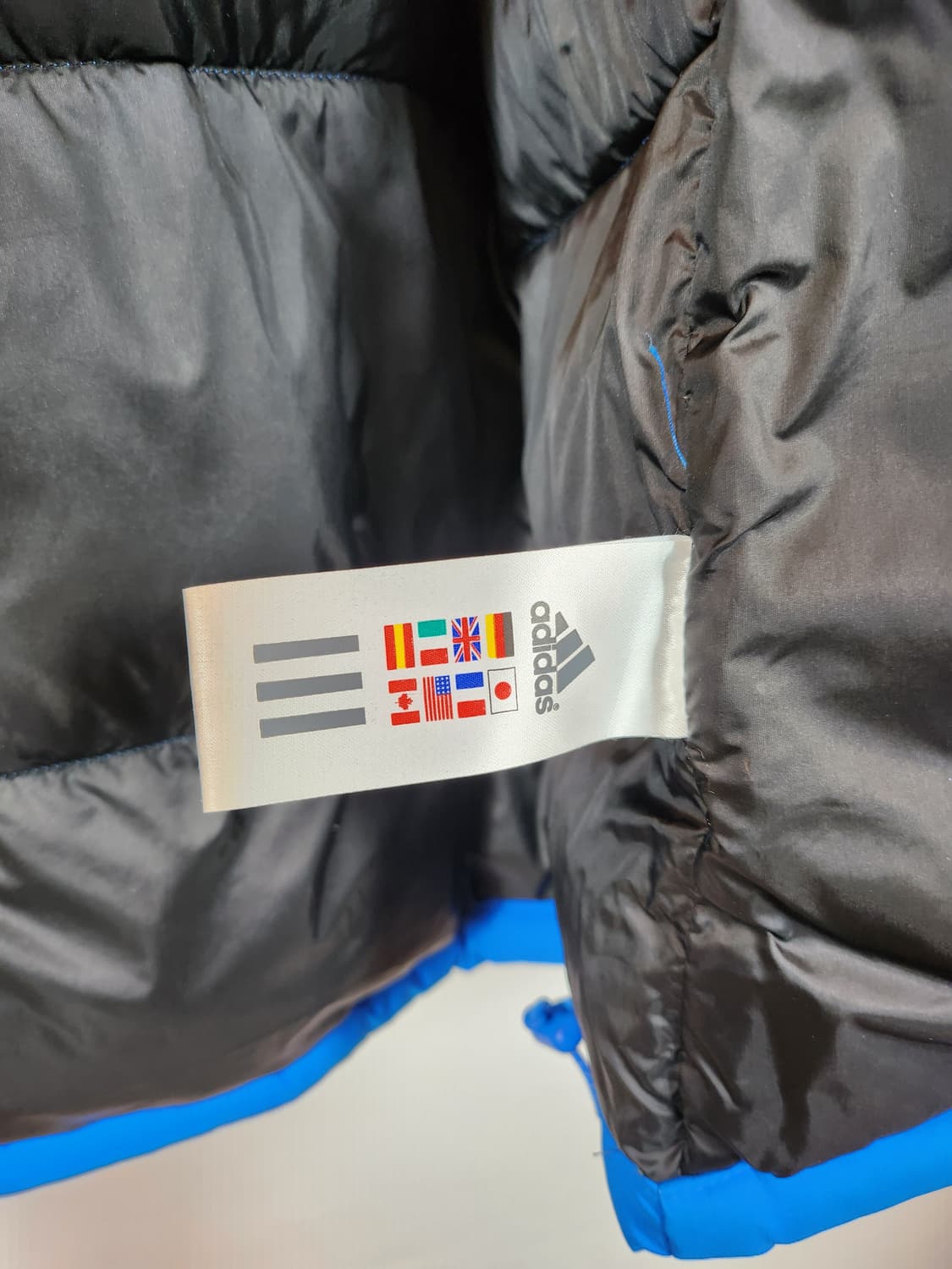 아디다스 블루 기능성 덕다운패딩 100 L 상품이미지7