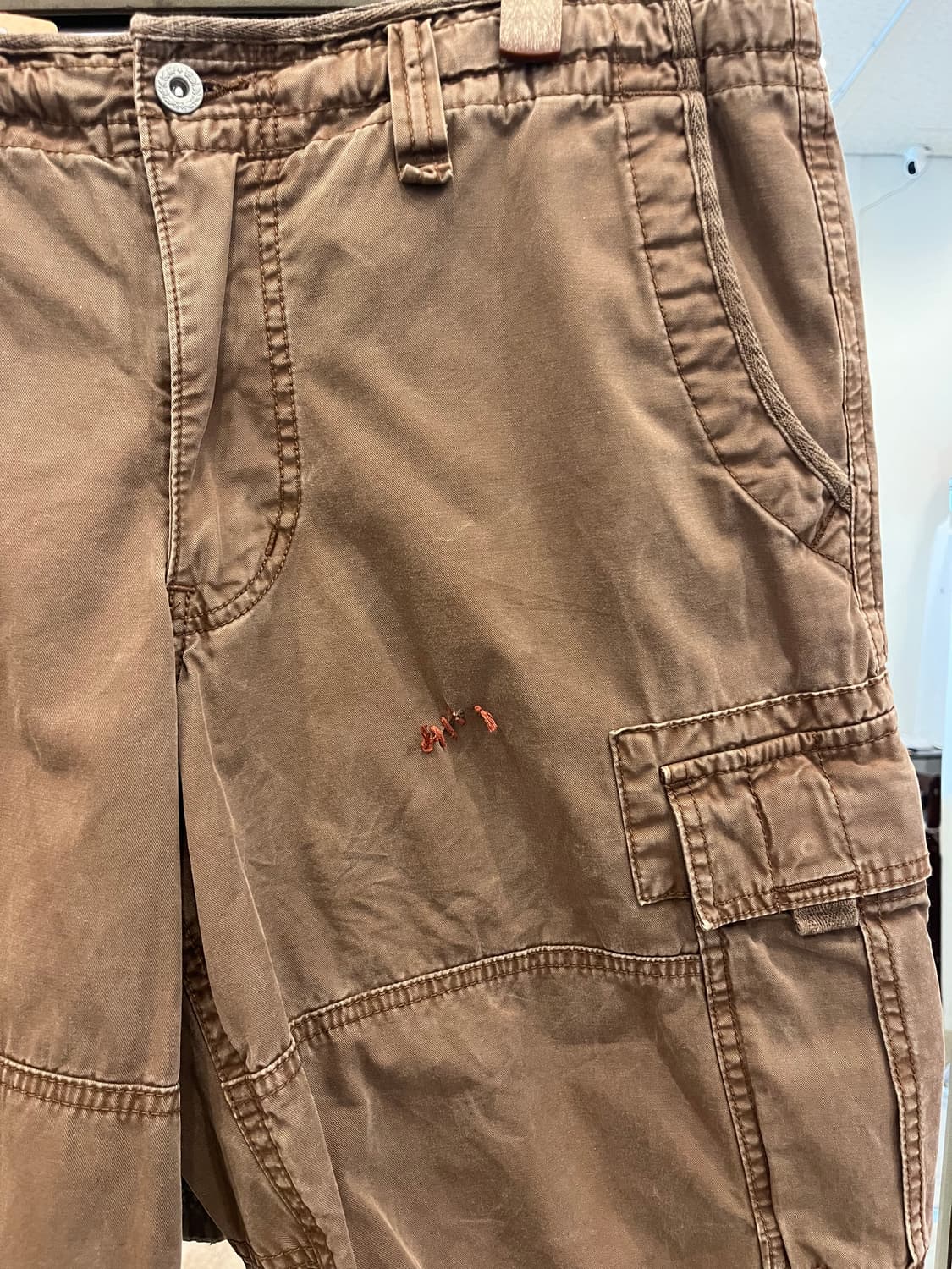 00s Uniqlo 올드 유니클로 빈티지 카고 하프 팬츠 (34inch) 상품이미지8