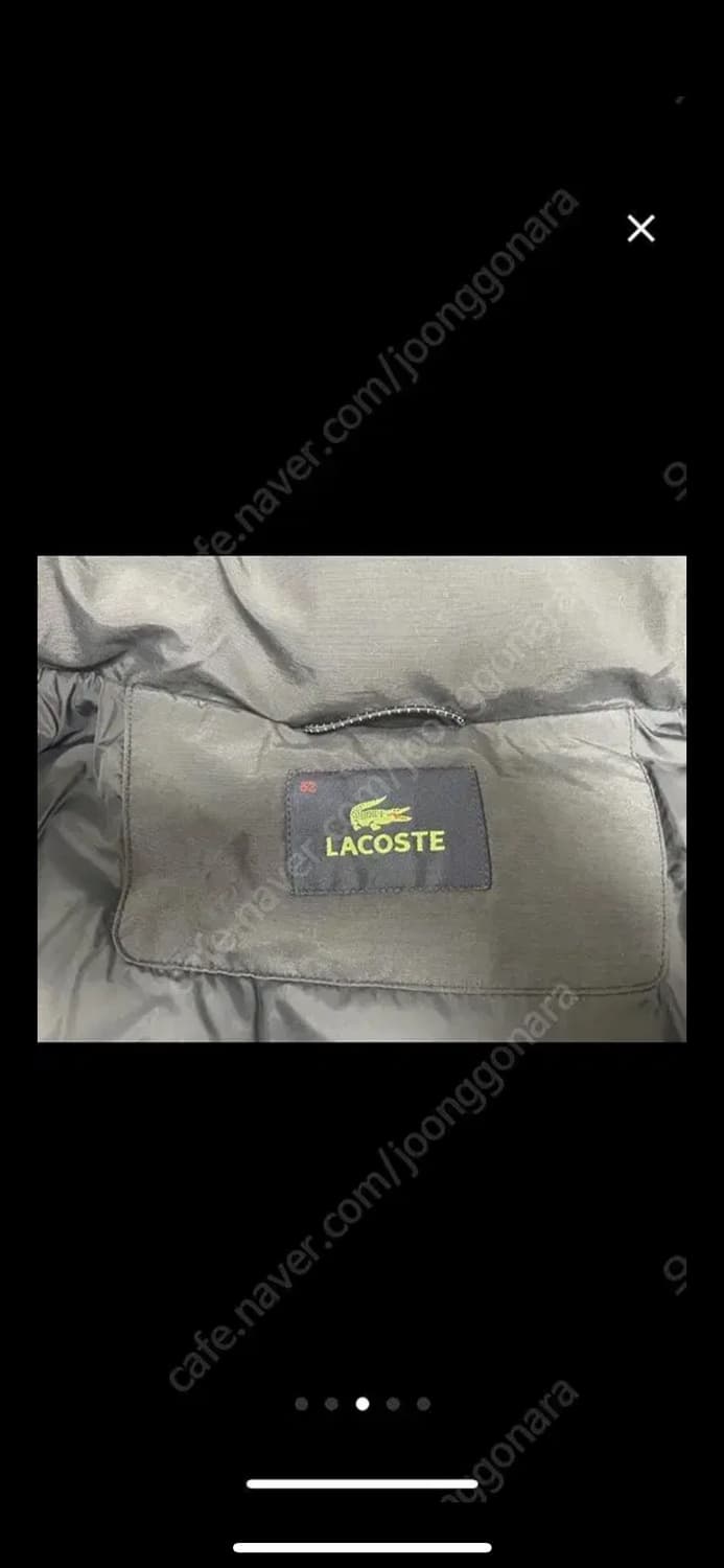 라코스테 패딩 판매(남자패딩/숏패딩/남자자켓/후드패딩/헤비아우터/laco 상품이미지5